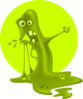 Disgusting Green Blob Clip Art